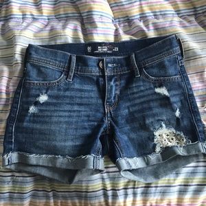 Hollister Distressed Shorts